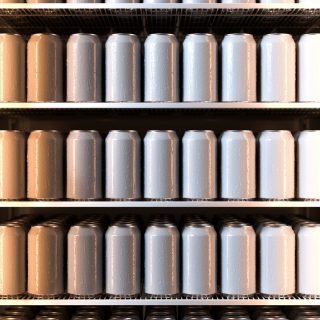 Blank White Aluminum Beer or Soda Can