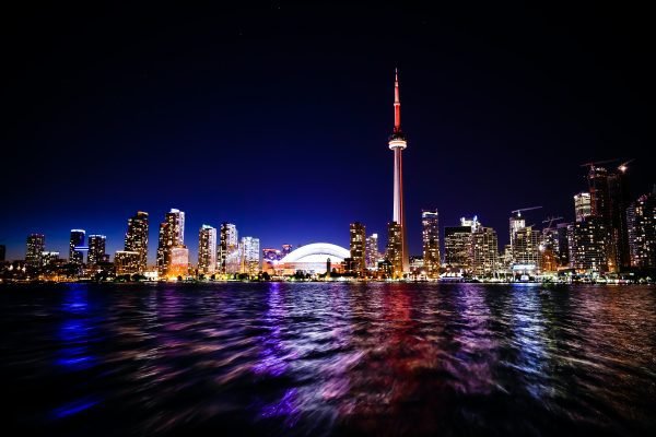 Toronto at night