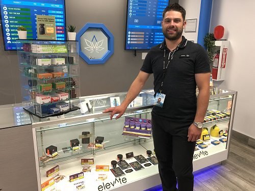 Joshua Vera at Elevate Cannabis