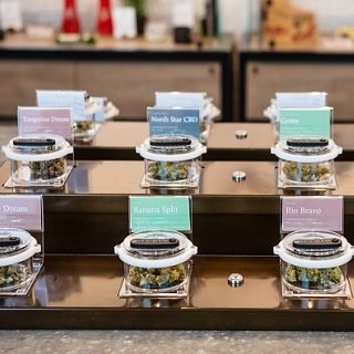 cannabis smelling jars